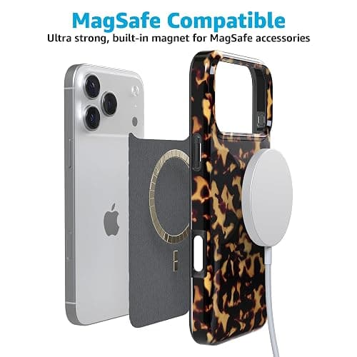 Casely iPhone 17 Pro Max Case | Shell Shocked | Tortoise Print | Compatible with MagSafe | Classic Ultra Slim Design thumbnail 6