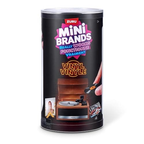 Mini Brands Really Works Vinyl Capsule Series 1 (2 Pack) By ZURU | 8 playable mini vinyls spin & play, music accessories, trending artists, works on Mini Brands Vinyl Player, collector gift thumbnail 9
