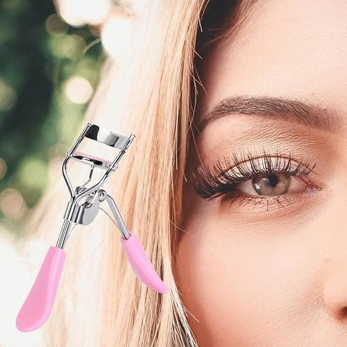 Sloane Piegaciglia in Metallo per Strumento per Trucco delle Donne | Piegaciglia, Occhi Aperti Naturalmente in pochi Secondi Senza pizzicare e Senza Tirare thumbnail 4