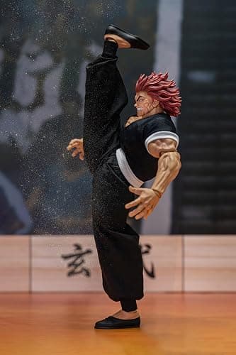 Zhongkaihua Baki Anime Figures 2 Sets Hanma Yujiro Super Action Statue Figure PVC Model 1/12 Action Figure Collectibles Ornaments thumbnail 4