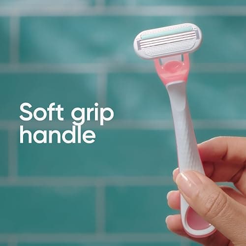 Gillette Venus Sensitive Women's Disposable Razors - Single Package of 3 Razors thumbnail 7
