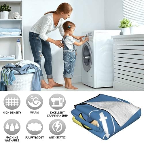 Flannel Fleece Blanket Super Soft Warm Cozy Bed Blanket Plush Lightweight Sofa Throw Blanket thumbnail 8