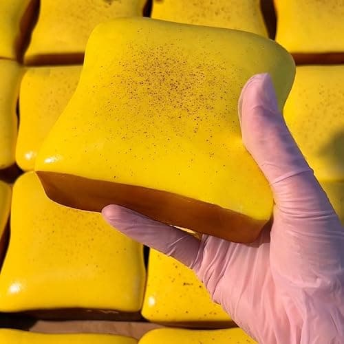 Butter Squishy Bread Viral Slow Rising Squishy - Flexible, Slow Rebound, Squeezy Butter Squishys with 100% Odorless, Non-Sticky, Improve Focus, Easing Tension During Study,Work,Or Relaxation (4 Mix) thumbnail 6