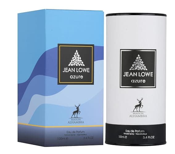 Maison Alhambra Jean Lowe Azure for Unisex Eau de Parfum Spray, 3.4 Ounce / 100 ml thumbnail 3