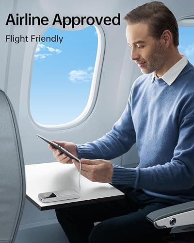 Portable Charger with Built in Cable - USB C LED Display 20000mAh Fast Charging 22.5W Power Bank Slim Battery Pack 5 Outputs & 3 Inputs for Travel Essentials iPhone Samsung Android Phones Tablets thumbnail 8