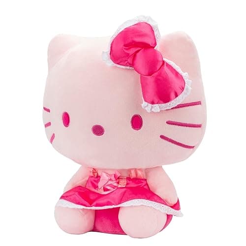 Hello Kitty and Friends - Hello Kitty 12” Pink Monochrome Plush - Hello Kitty Pink thumbnail 2