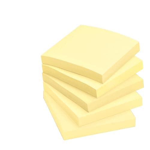 Post-it Notes 3x3 in, 12 Pads, America's #1 Favorite Sticky Notes, Canary Yellow, Clean Removal, Recyclable (654) thumbnail 7
