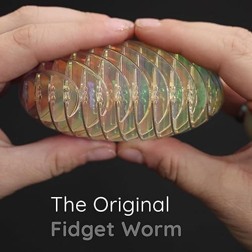 Morf Fidget Worm Toy - Flexible 3D Sensory Slug Figgy Toy for Kids, Teens, and Adults – Stretchy, Quiet, Stress and Anxiety Relief, Focus - For Play, School, Work Gifts, Great For Classroom and Office thumbnail 5