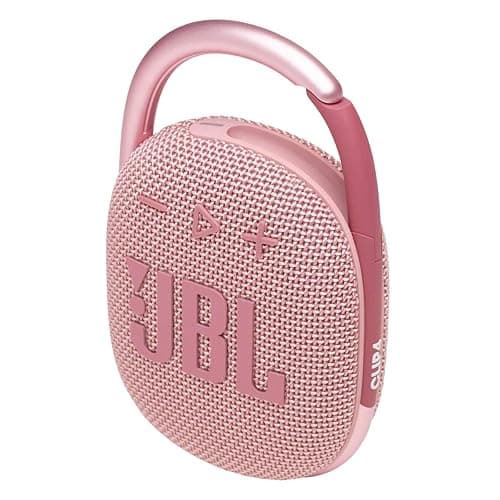 JBL Clip 4 - Portable Mini Bluetooth Speaker, big audio and punchy bass, integrated carabiner, IP67 waterproof and dustproof, 10 hours of playtime, speaker for home, outdoor and travel (Pink) thumbnail 4