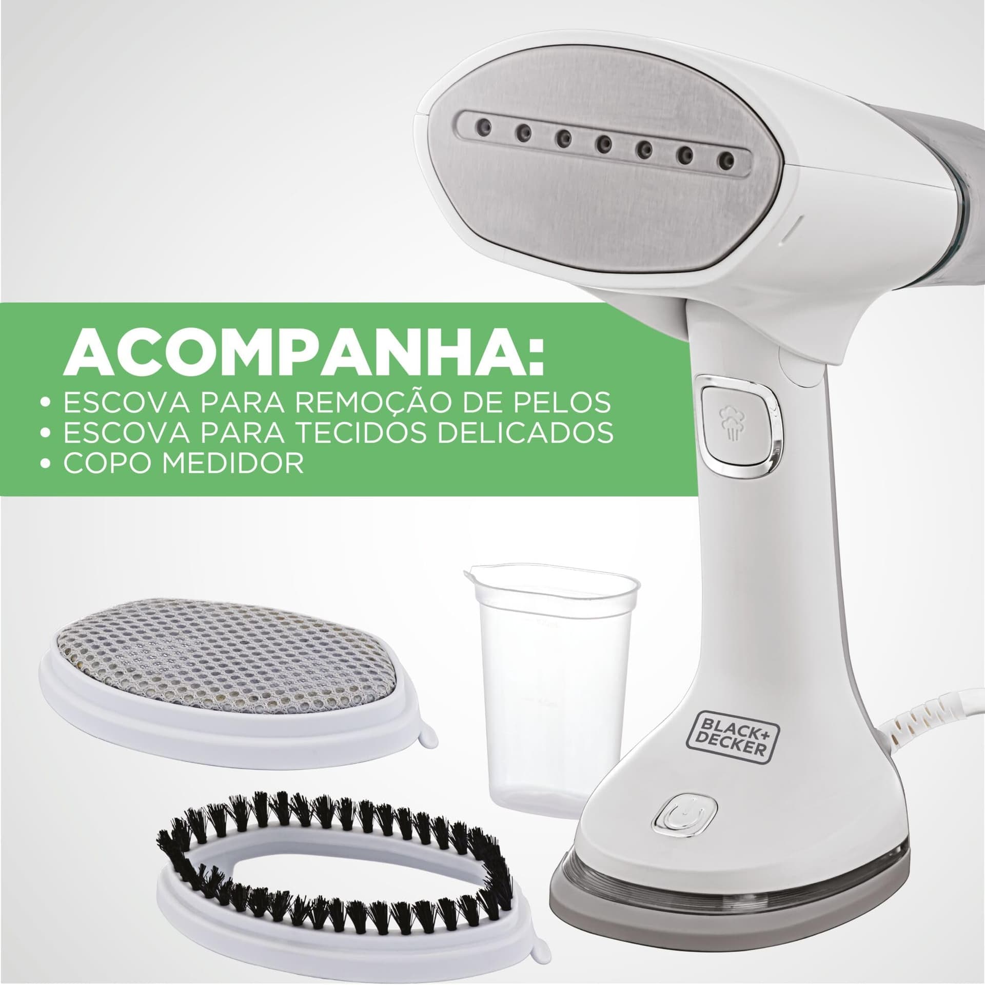 BLACK+DECKER Vaporizador, Ferro de Passar Roupa, Compacto e Portátil, Função Passar a Seco, 3 em 1, modelo BDV3000, Bivolt thumbnail 4