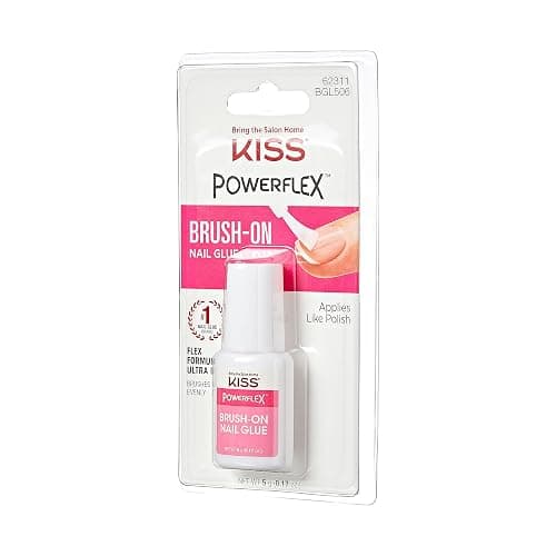 KISS Powerflex Brush-On Nail Glue, Flex Formula for Ultra Hold of False Nails, Instantly Repairs Breaks and Tears thumbnail 3