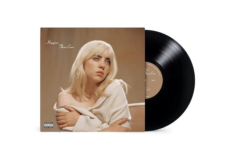 Happier Than Ever [Recycled Black VINYL] thumbnail 3