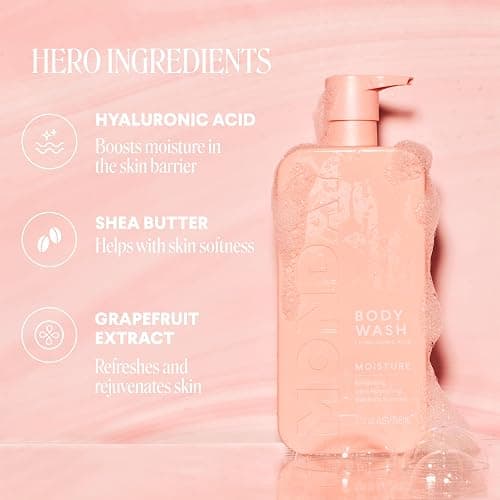 MONDAY HAIRCARE CLEANSE Body Wash with Grapefruit Extract, Hyaluronic Acid, Shea Butter, Coconut Oil for Normal to Oily/Combination Skin 798 mL thumbnail 3