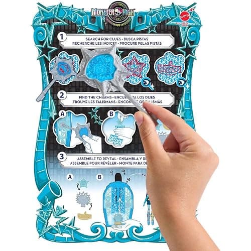 Monster High Skulltimate Secrets Doll and Accessories Set, Hauntlywood Mysteries Frankie Stein with Reveal Closet & 19+ Glam Surprises Like Doll Clothes thumbnail 4