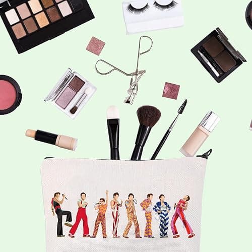 Singer Inspired Makeup Bag Singer Merch Makeup Bag Singer Song Lover Fans Zipper Pouch Music Lovers Gifts (H-Singer UK) thumbnail 4