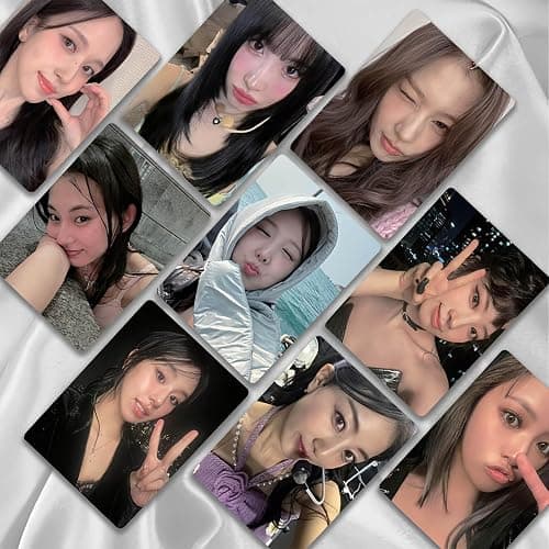 PYAJUU KPOP TWICE Photocards 50PCS TWICE Laser Photocards Album Photo Cards Gift for Fans Kpop Gift Set thumbnail 8