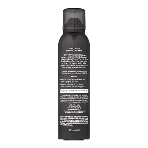 Kristin Ess Volumizing Vitamin C Dry Shampoo Spray for Oily Hair + Frizz - Oil Absorbing Style Extender with Minimal Residue - Powder Spray - Sulfate Free + Vegan + Color Safe - Fresh Pear Fragrance thumbnail 2