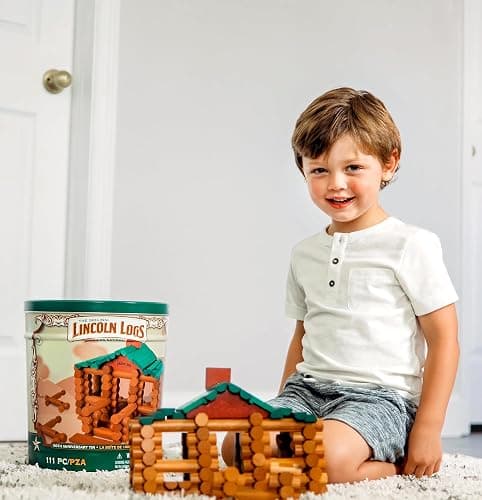 Lincoln Logs 100th Anniversary Tin thumbnail 4