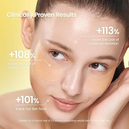 BIODANCE Hydrogel Eye Patches for Under Eye, Vita Niacinamide (60 Count) | Dull Spot Patches for Face & Uneven Skin Tone, Travel Essentials, Self Care Gifts for Women, Korean Skin Care thumbnail 5