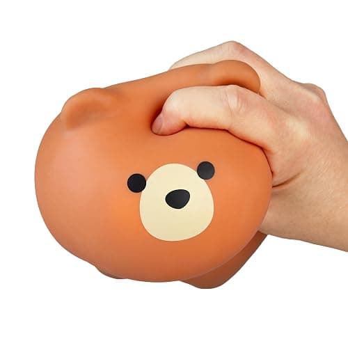 ORB Easy Sqweezy Snugglies Jumbo Squishy Bear - Stretch, Squeeze, Snuggle This Big, Fun, Slow Rising and Extra Soft Toy Pet Bear for Stress Relief - Stretchy and Squishy Fidget Toy for Kids and Adults thumbnail 2