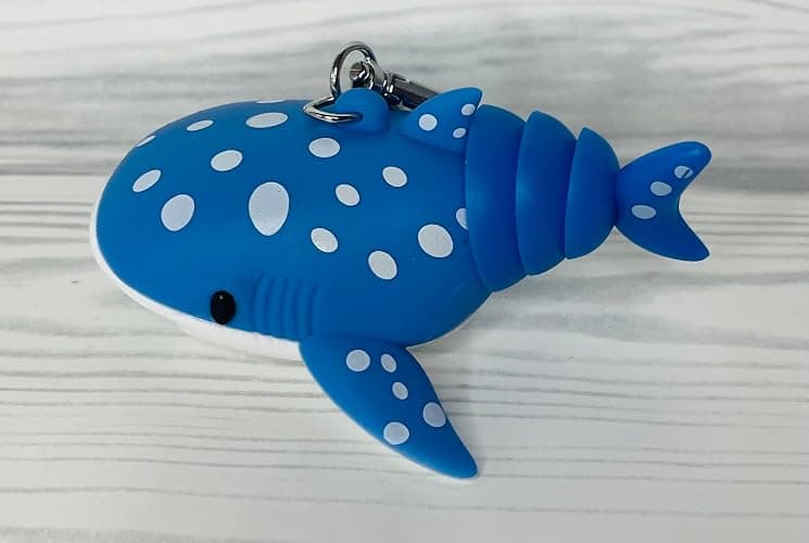 Bath and Body Works Blue and White Shark Pocketbac Hand Sanitzer Holder thumbnail 3