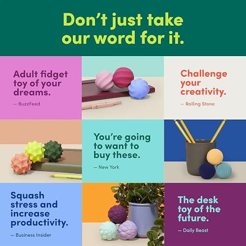 Speks Odds Magnetic Sensory Balls, Silent Stress Relief Tool, Desk Toy thumbnail 7