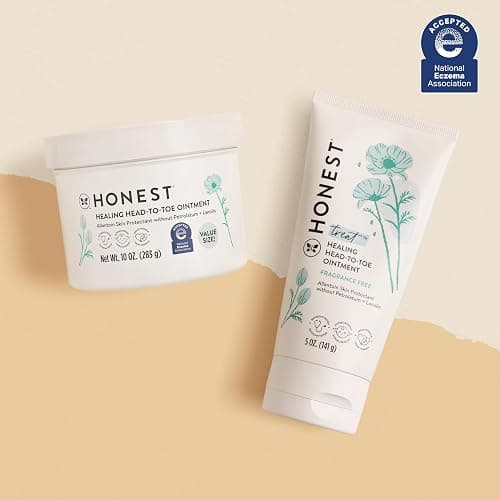 The Honest Company Head to Toe Multi-Purpose Healing Ointment, Safe for Sensitive Skin, Hypoallergenic, Fragrance-Free, Vegan, 5 oz thumbnail 7