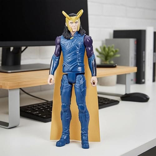 Avengers Marvel Titan Hero Series Collectible 12-Inch Loki Action Figure, Toy for Ages 4 and Up thumbnail 7