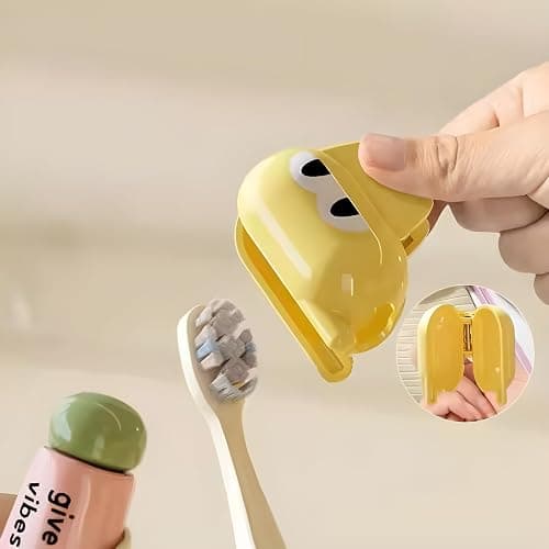 3-Pack Toothbrush Covers – Cute Travel Toothbrush Holder Set for Kids & Adults – Universal Tooth Brush Holder for Bathroom, Protective Tooth Brush Cover Cap Fits Most Manual & Electric Toothbrushes thumbnail 2