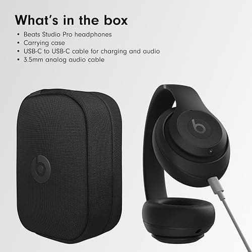 Beats Studio Pro with AppleCare+ for Headphones (2 Years) - Black thumbnail 7