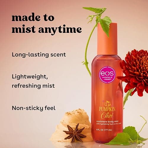 eos Cashmere Body Mist, Pumpkin Chai, Fall Fragrance Mist, 6 fl oz thumbnail 4