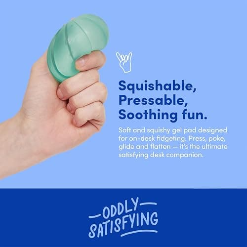 Gump Surface Gel-Filled Stress Ball | Ultra-Squishy Fidget Toy for Stress Relief & Focus | Anxiety Ball for Adults & Teens | Sensory Squeeze Toy | Cool Mix 2 Pack thumbnail 4