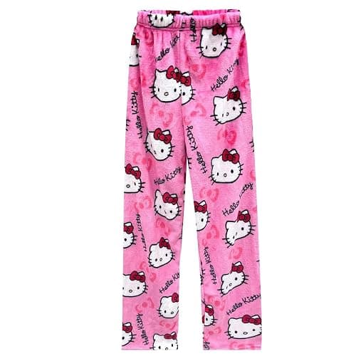 DaengGeGe Pantalons de Pyjama XS KT, Pantalons de Pyjama Femme, Pyjamas en Flanelle Longs, Pyjamas Dessin Animé Anime, Bas de Pyjama - Image 1