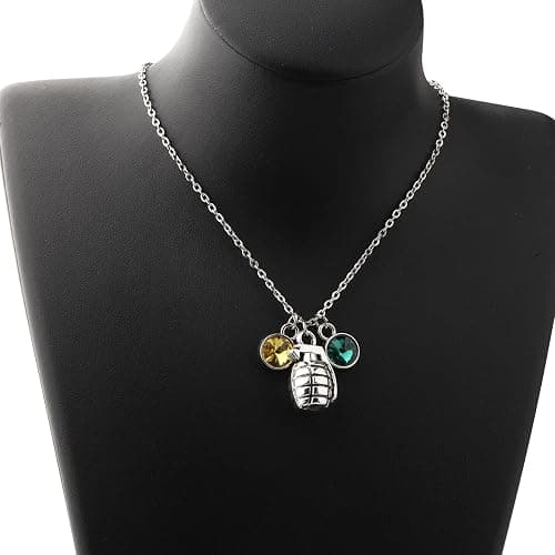 MAOFAED Anime Manga Series Gift Anime Necklace Anime Lover Gift Idea Anime Girl Gift Anime Merchandise - Bakugo necklace thumbnail 5