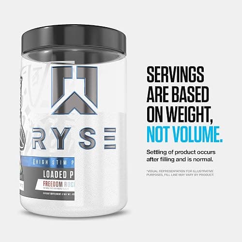 RYSE Loaded Pre Workout Powder - Jell-O Island Pineapple - Daily Pre-Workout for Men & Women with 325mg Caffeine, Beta Alanine, and Citrulline for Pump, Focus, and Energy - 30 Servings thumbnail 8