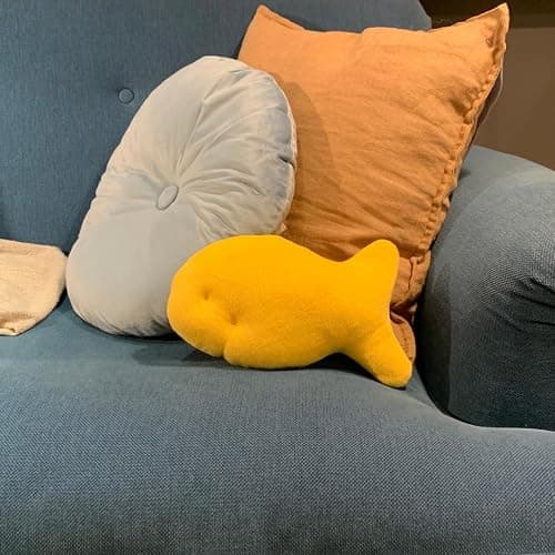 Snack Plushies Cheddar Fish Cracker Plush Toy – 10” Soft & Huggable Stuffed Animal Pillow – Cute Snack-Inspired Cuddly Gift for Kids & Adults thumbnail 7