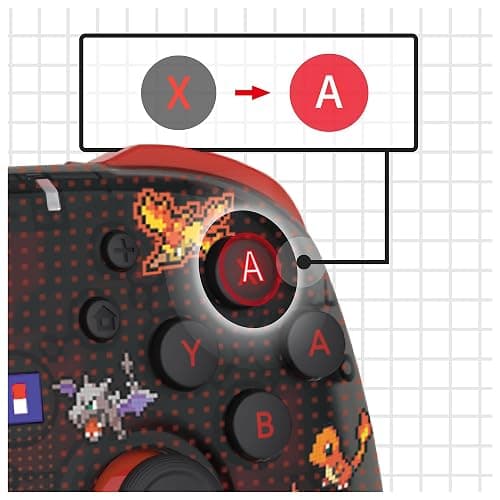 Wireless HORIPAD Turbo for Nintendo Switch 2 (Pokémon Pixel Red) Rechargeable Controller thumbnail 9
