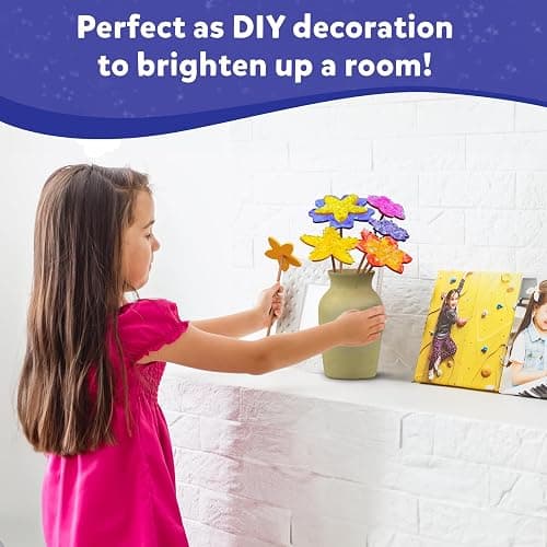 Skillmatics Poke-in Art - Flower Bouquet, Mess-Free Creative Activity, DIY Wood Craft Kits, Gifts for Girls & Boys Ages 4, 5, 6, 7, 8, 9 thumbnail 6