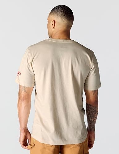Carhartt Mens Relaxed Fit Lightweight Short-Sleeve Fab Graphic T-Shirt thumbnail 4