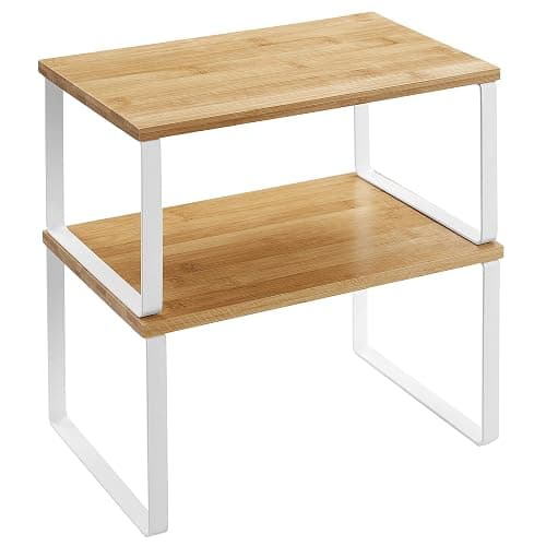 2 Cupboard Shelf Organisers - Image 1