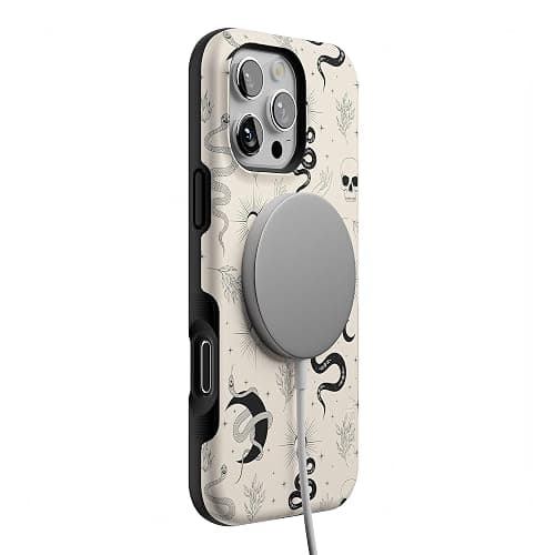 Casely iPhone 16 Pro Case | No Further Explanation | Snakes & Skulls | Compatible with MagSafe | Bold Ultra-Protective Case Design thumbnail 8