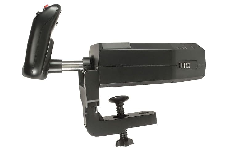 Logitech G PRO Flight Yoke System, Professional Simulation Yoke and Throttle Quadrant, 3 Modes, 75 Programmable Controls, Configurable Knobs, Steel Shaft, USB, PC - Black thumbnail 4
