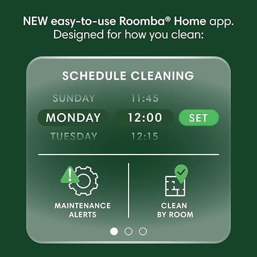 iRobot Roomba 105 Vac Robot Vacuum with AutoEmpty Dock - Self-Empties for 75 Days, Easy to use, Intense Power-Lifting Suction, LiDAR Navigation, Multi-Surface Cleaning, Cleans in Neat Rows thumbnail 9