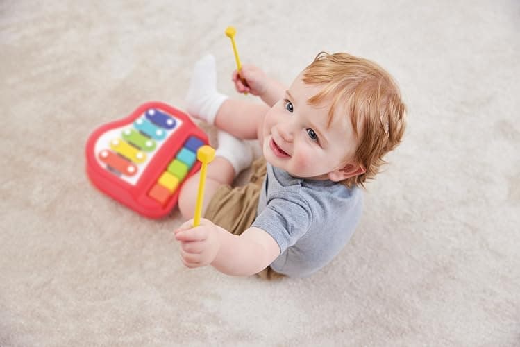 Kidoozie Happy Keys Music Maker - Musical Fun for 12 Months + Toddlers - 2-in-1 Piano & Xylophone! thumbnail 8