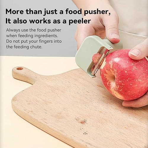5-in-1 Wireless Electric Vegetable Chopper, Multi-Function Food Processor | Multi-function, Chopping Slicing Grating Whipping, Food Grade, with Cleaning Brush, for Garlic Onion Meat Vegetables thumbnail 5