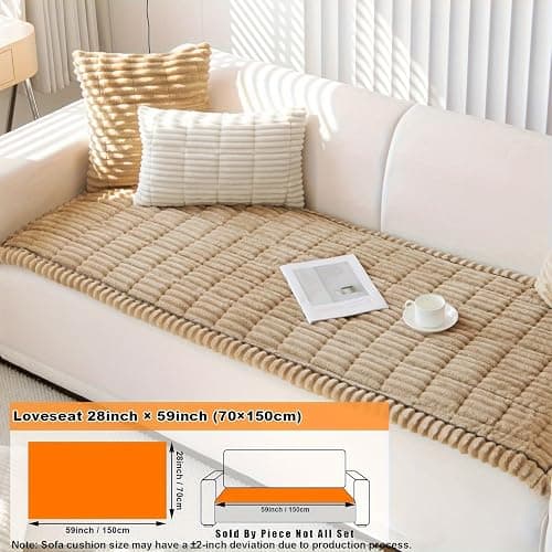 ZQFFB Pet Couch Cover Dogs Washable Non-Slip Couch Protector Pet Friendly Dog Mat for Couches and Sofas thumbnail 6