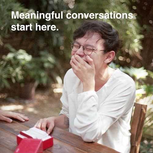 WE'RE NOT REALLY STRANGERS Card Game - 150 Conversation Cards for Adults, Teens, Couples, and Strangers - Icebreaker Questions for Game Night, Date Night, & Parties, Ages 15+, 2-6 Players - Core thumbnail 7