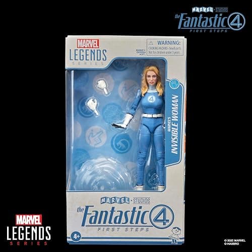 Marvel Legends Series Marvel's Invisible Woman, The Fantastic Four: First Steps Sue Storm Movie Collectible 6 Inch Action Figure Toy thumbnail 2