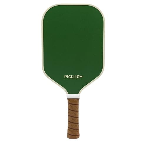 Picklish Pickleball Paddle | Luxury, Stylish, Fiberglass Surface with High Grit and Spin, Extended Handle, 11mm thumbnail 2