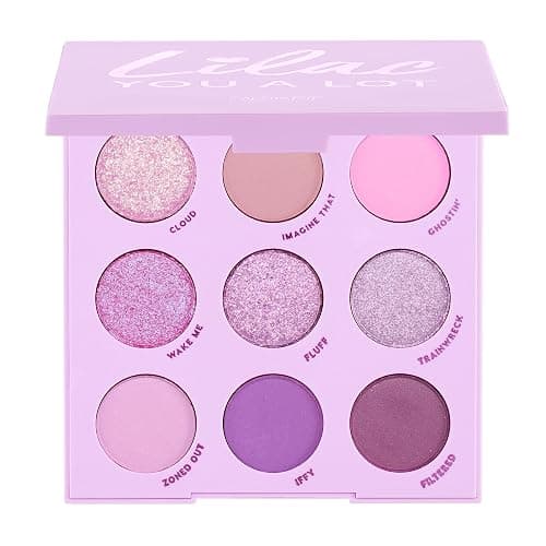 ColourPop Lilac You A Lot Shadow Palette - Purple Shadow Palette with Metallic and Matte Finishes - High-Pigment Makeup with a Long-Wearing Formula (0.3 oz) - Image 1